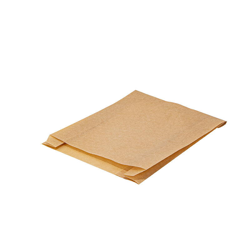 Lascas compostáveis ​​biscoito de lanche marrom kraft de papel de embalagem